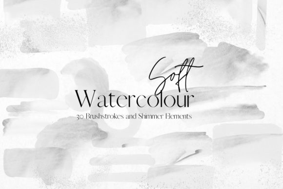 Grey Soft Watercolour Brushstrokes: Illustrations Review