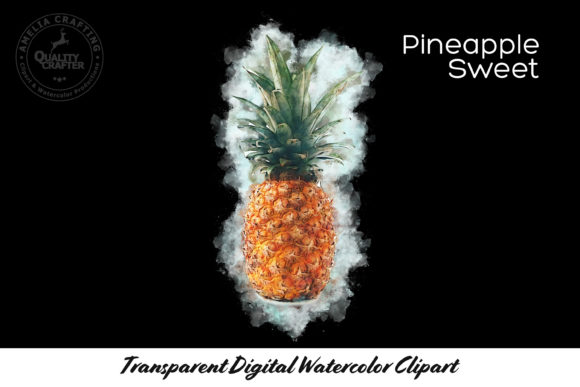 Pineapple Sweet Watercolor Illustrations Review