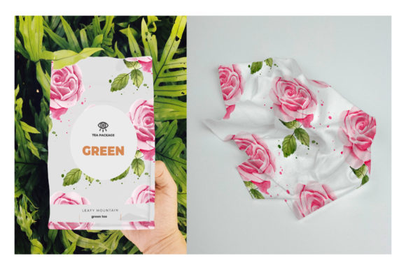 Roses Pink Watercolor PNG: Elegant Illustrations for Shops