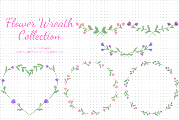 Watercolor Floral Wreath Clipart: A Seller's Review